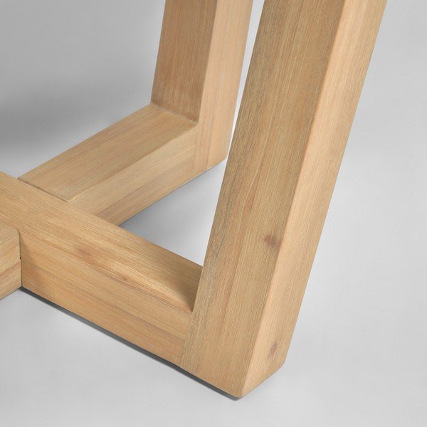 Ciemnoszary stół ogrodowy z kamiennym blatem Kave Home Shanelle, ø 120 cm-image-3