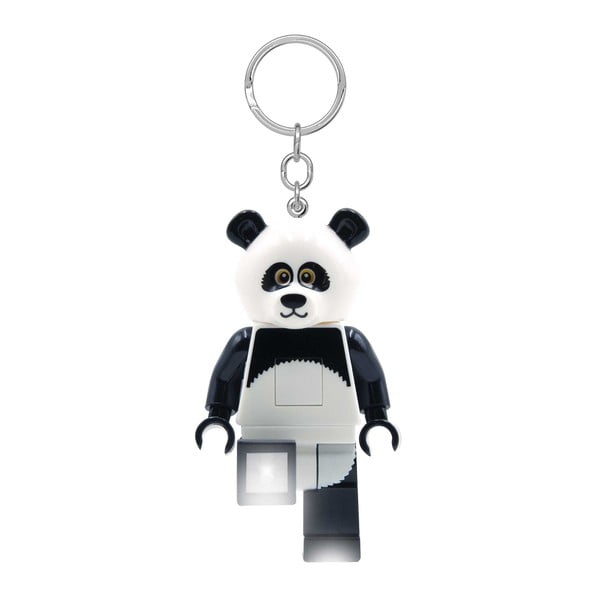 Czarno-biały breloczek z latarką Iconic Panda – LEGO®