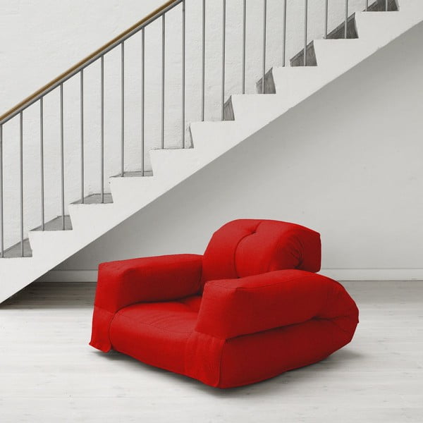 Fotel rozkładany Karup Hippo Red