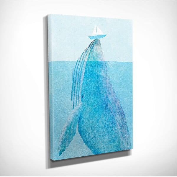 Obraz na płótnie Whale, 30x40 cm-image-2