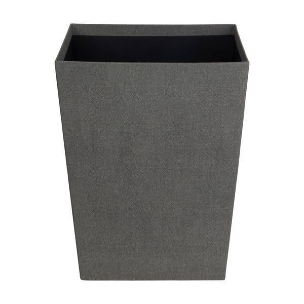 Szary kosz na śmieci Sofia Canvas Paper Laminate – Bigso
