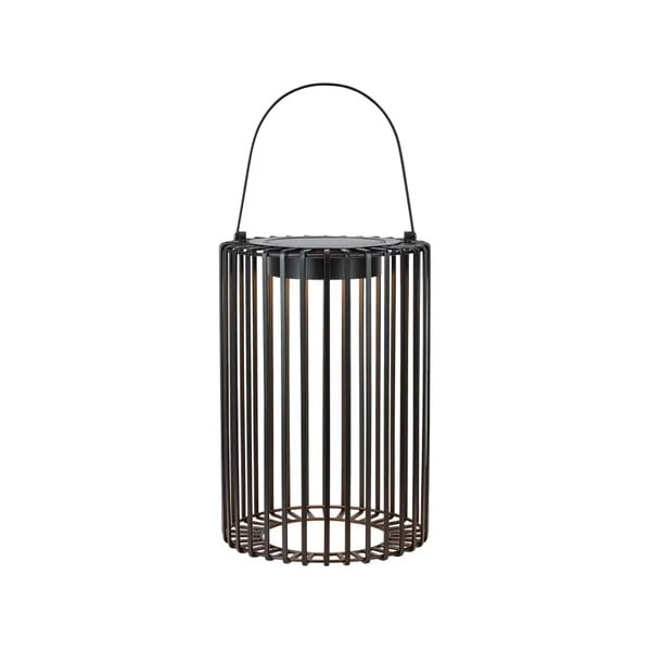 Czarny zewnętrzny lampion solarny LED na USB (wysokość 54 cm) Cavia – Markslöjd-image-3