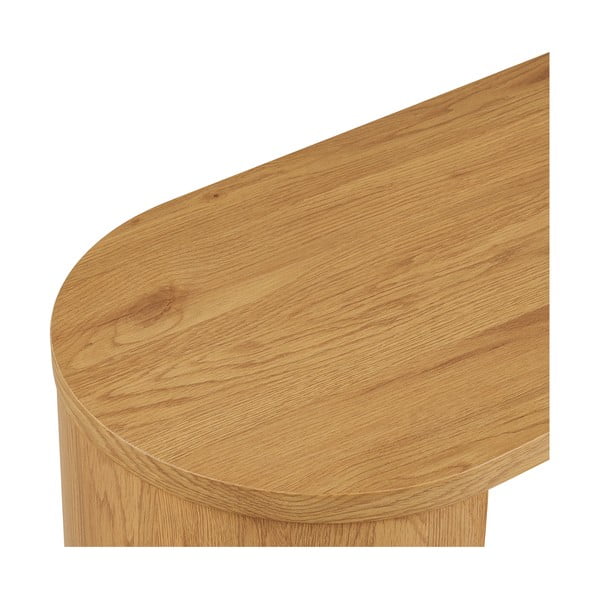 Konsola w dekorze dębu w naturalnym kolorze 38x114 cm Bibione – House Nordic-image-4