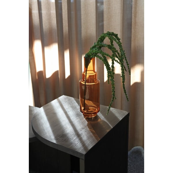 Ciemnobrązowe stoliki zestaw z litego drewna sosnowego 2 szt. Combine – Karup Design-image-3