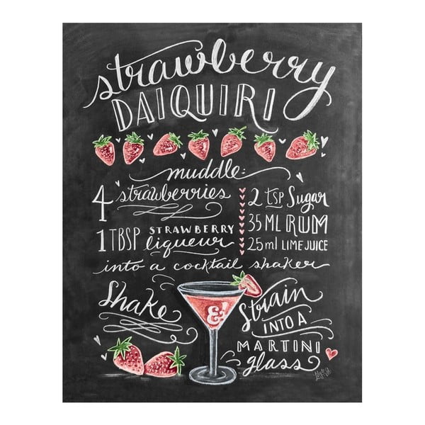 Plakat
  Lily & Val Strawberry Daiquiri