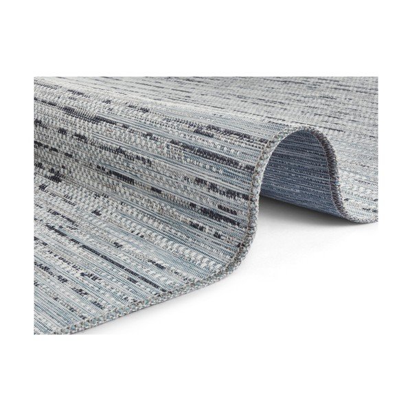 Antracytowo-niebieski dywan odpowiedni na zewnątrz Elle Decoration Curious Laval, 77x150 cm-image-2