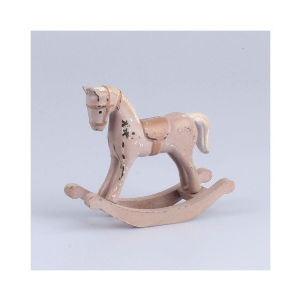 Drewniany konik Dakls, dł. 11,5 cm