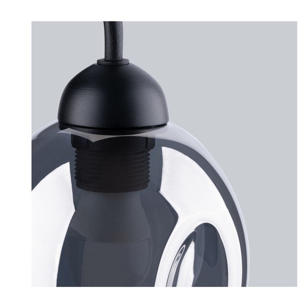 Czarny kinkiet ø 25 cm Garten – Sollux-image-4