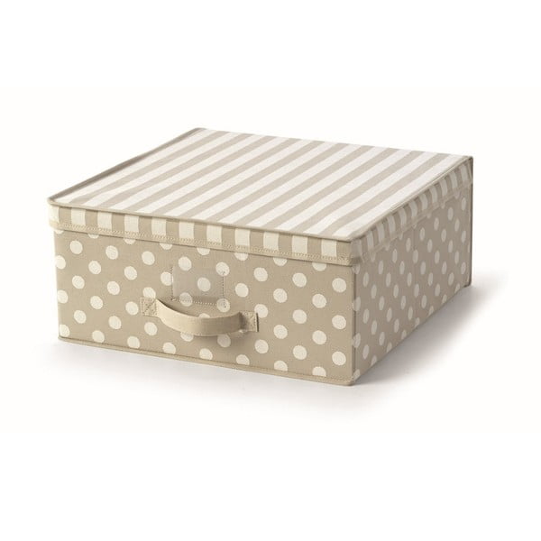 Beżowe pudełko z pokrywką Cosatto Trend, 45x45 cm
