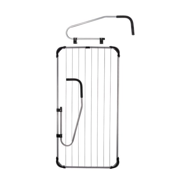 Wisząca suszarka na pranie w kolorze srebra 10,5 m – Orion-image-2