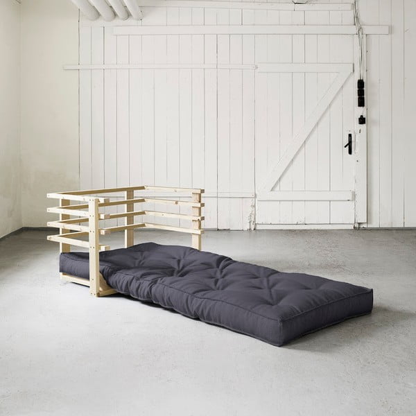 Fotel rozkładany Karup Funk Natural/Gray-image-1