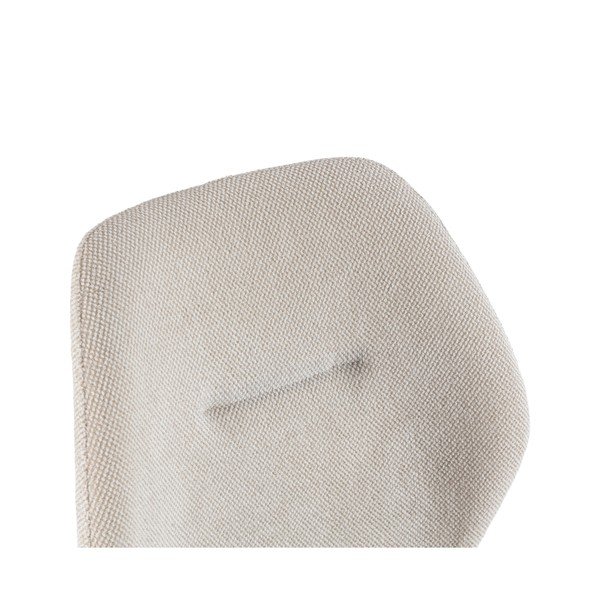 Kremowe tapicerowane krzesła zestaw 4 szt. Ansu – Marckeric-image-3