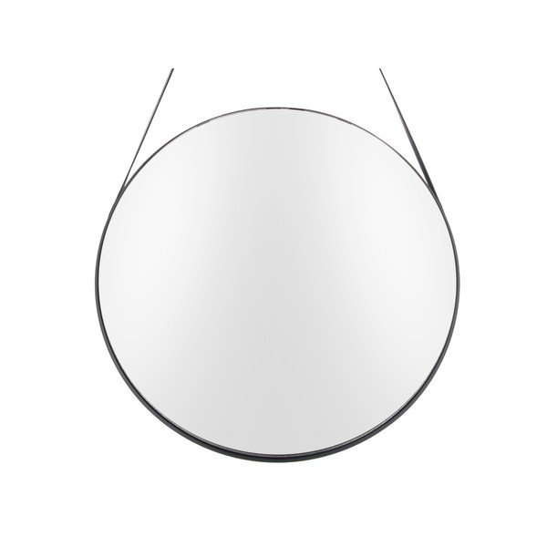 Lustro ścienne z czarną ramą PT LIVING Balanced, ø 47 cm-image-2