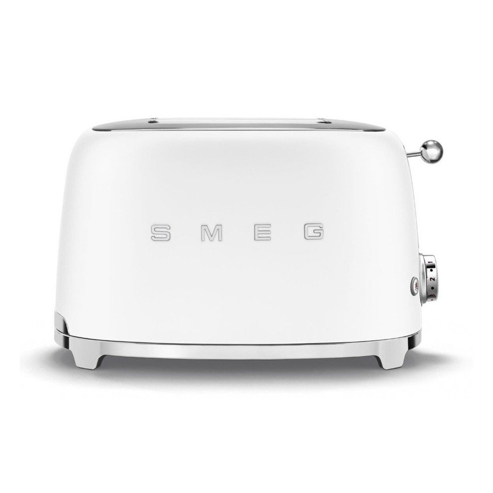 Toster w matowym białym kolorze 50's Retro Style – SMEG