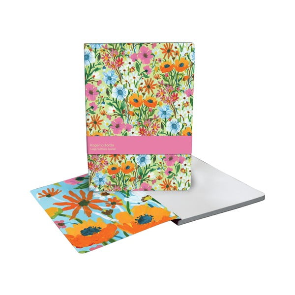 Notes w formacie A4 128 str. Flower Field – Roger la Borde-image-1