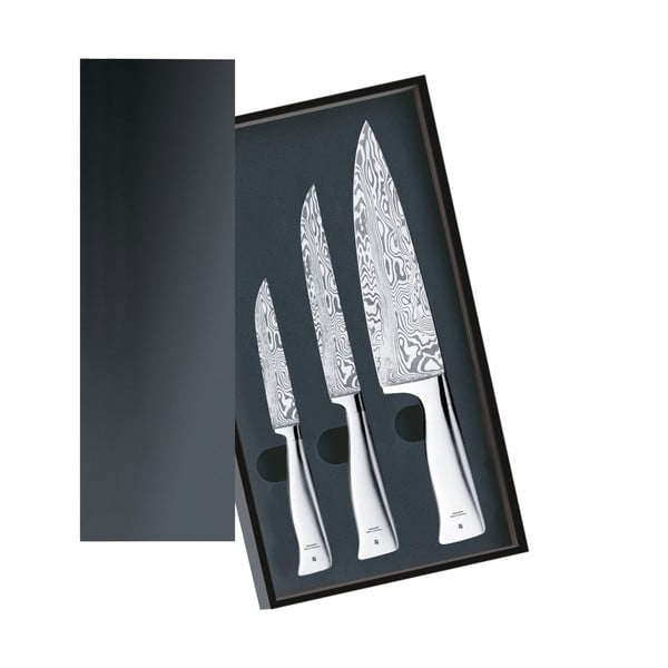 Komplet 3 noży ze specjalną stalową klingą WMF Gourmet