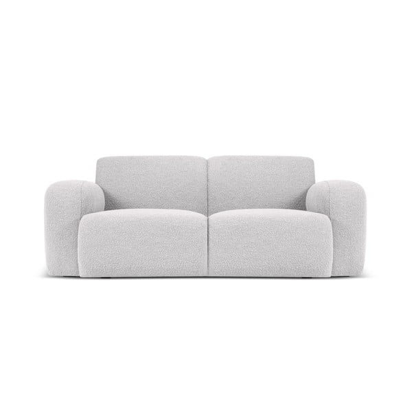 Jasnoszara sofa z materiału bouclé 170 cm Molino – Micadoni Home