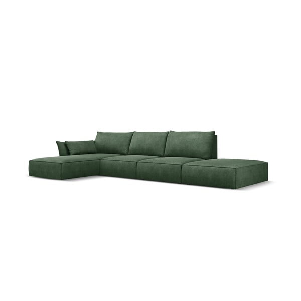 Ciemnozielony narożnik (lewostronny) Vanda – Mazzini Sofas-image-2