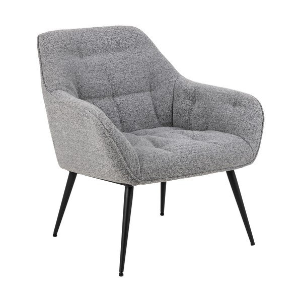 Szary fotel Brooke – Actona