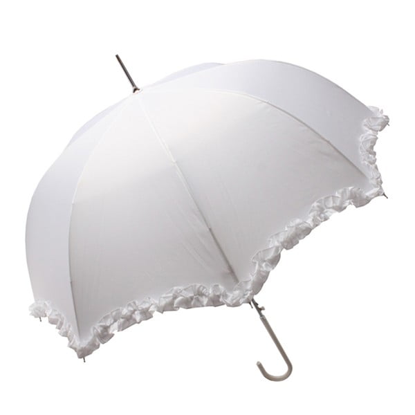 Biały parasol ślubny Marry Me, ⌀ 92 cm