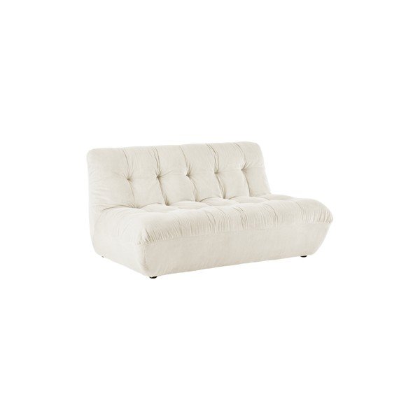 Kremowa sztruksowa sofa 145 cm Kelso – Jotex