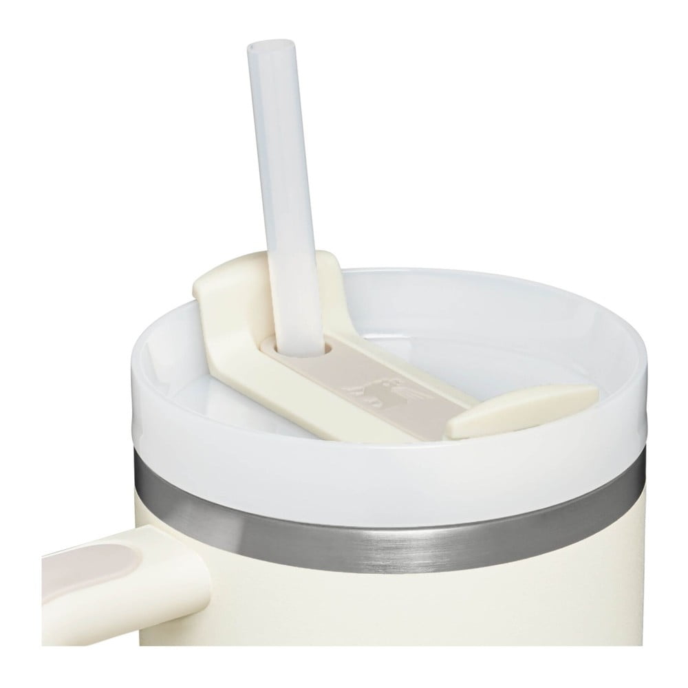 Kremowy termos ze słomką ze stali nierdzewnej 1,18 l Quencher H2.0 FlowState Tumbler Cream – Stanley (zdjęcie 3)