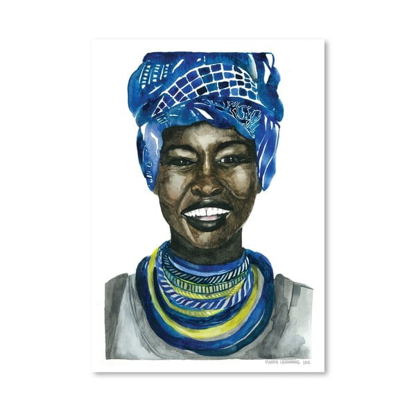 Plakat African Pride III, 30x42 cm