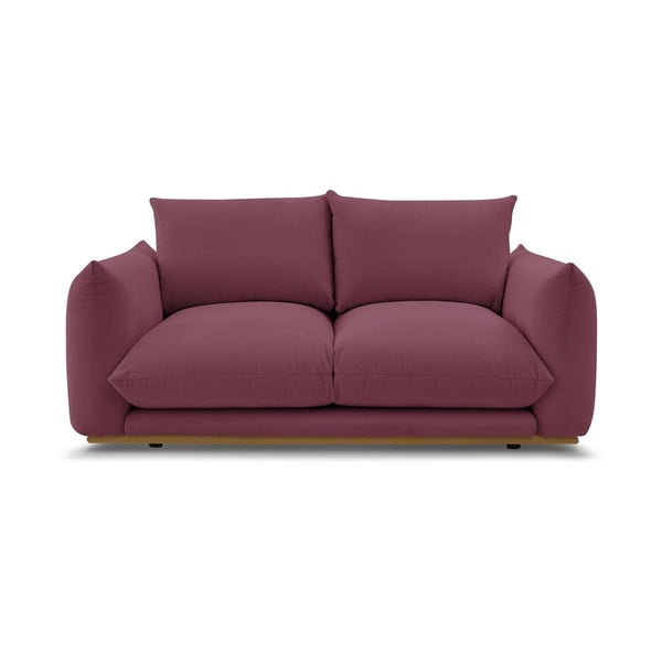 Bordowa sofa 193 cm Ernest – Bobochic Paris