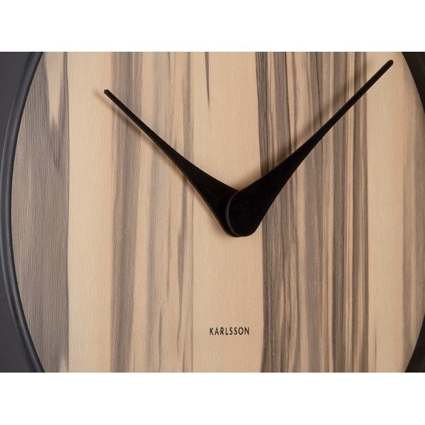 Zegar ścienny ø 40 cm Wood Melange – Karlsson-image-3