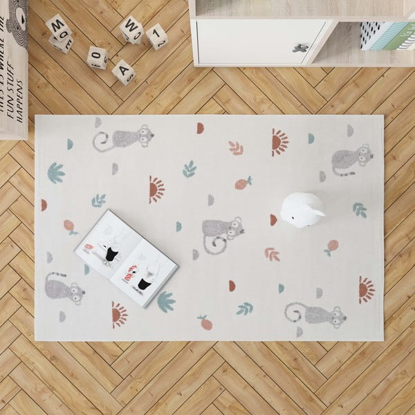 Dywan dziecięcy Nattiot Little Wild Monkey, 120x170 cm-image-3