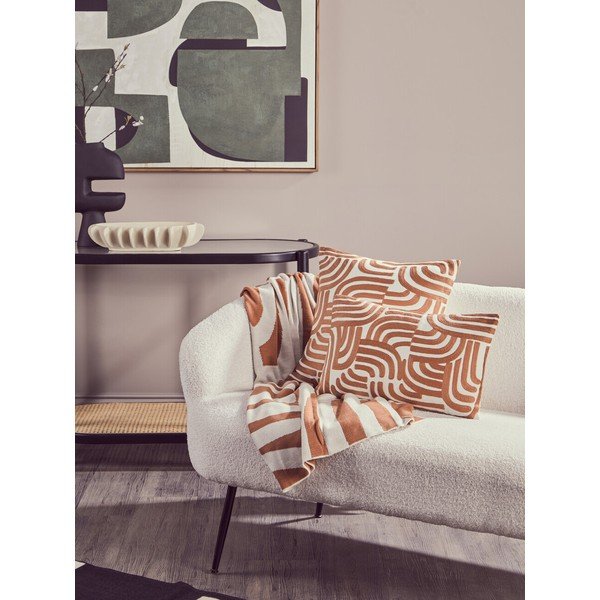 Czarna/w naturalnym kolorze konsola ze szklanym blatem 49x100 cm Cebu – Premier Housewares-image-3