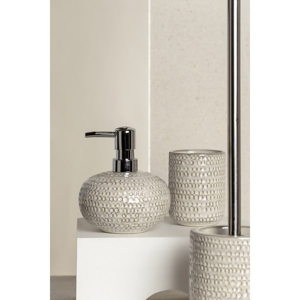 Kremowy ceramiczny dozownik do mydła 0.47 l Pergole – Wenko-image-1