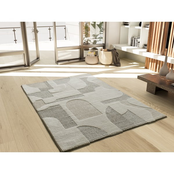 Beżowo-kremowy dywan 120x170 cm Verona – Universal-image-2