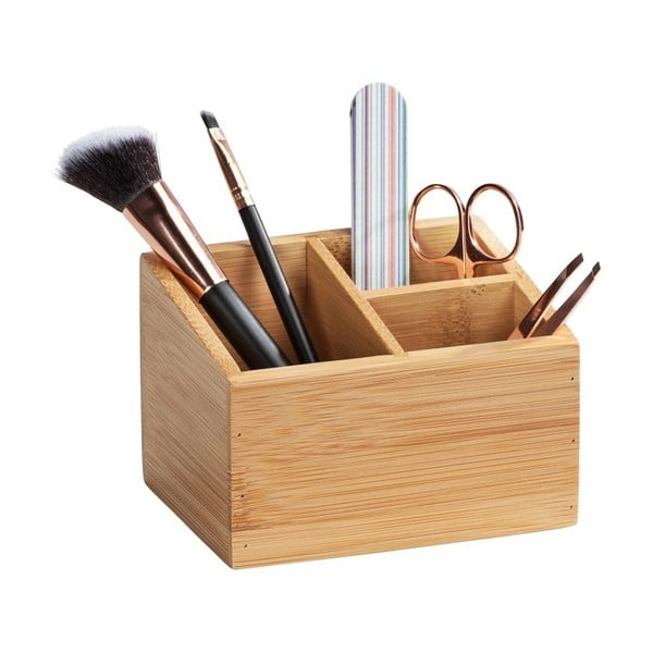 Bambusowy organizer łazienkowy z 3 przegródkami Wenko Terra-image-2