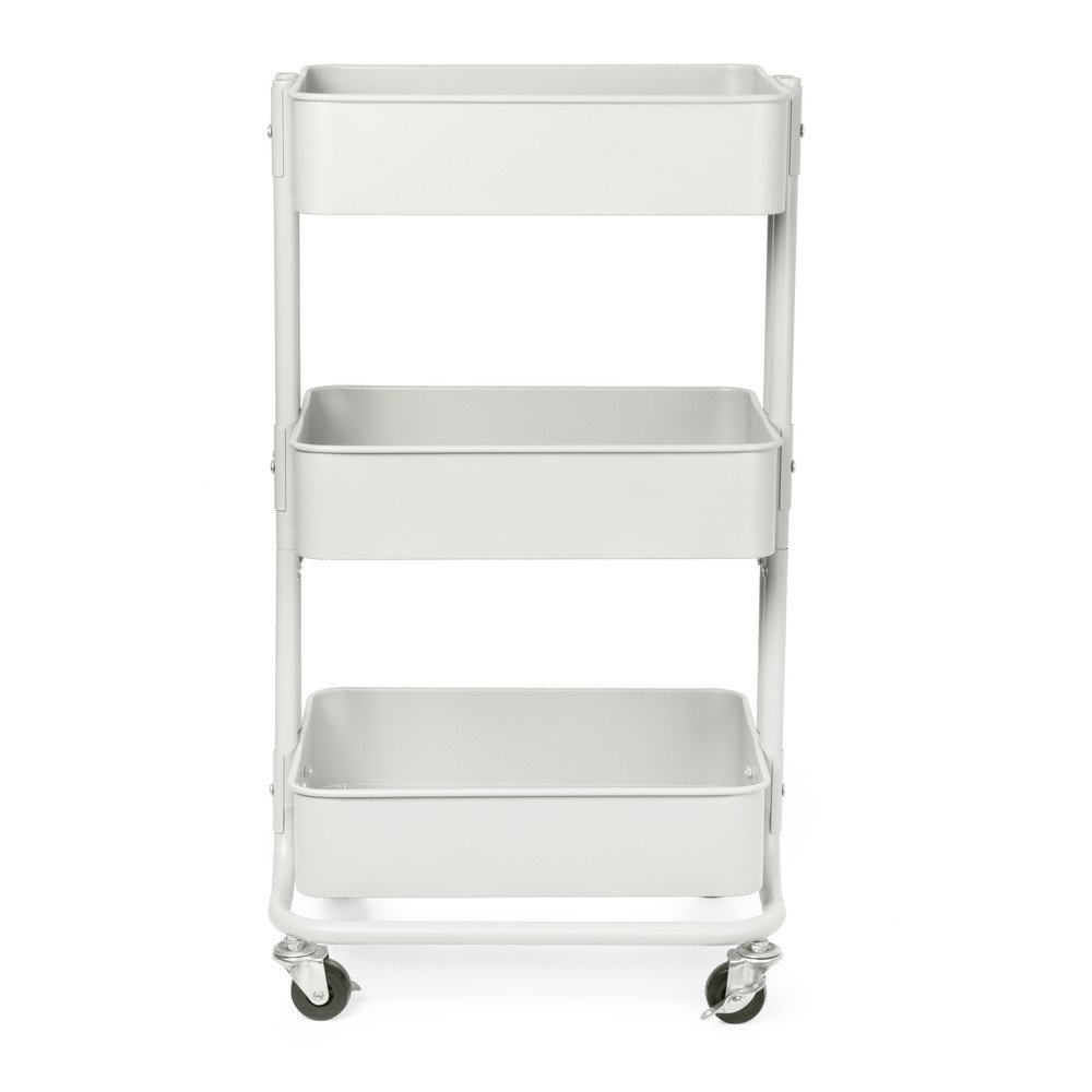 Metalowy barek na kółkach 36,5x43 cm Grena – Compactor (zdjęcie 3)