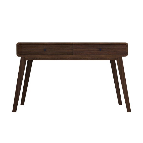 Biurko w dekorze orzecha 50x120 cm Cassie – Støraa