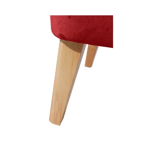 Ciemnoczerwony fotel Max Winzer Brandon Suede-image-3