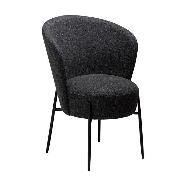 Czarny fotel jadalniany Orbit – DAN-FORM Denmark