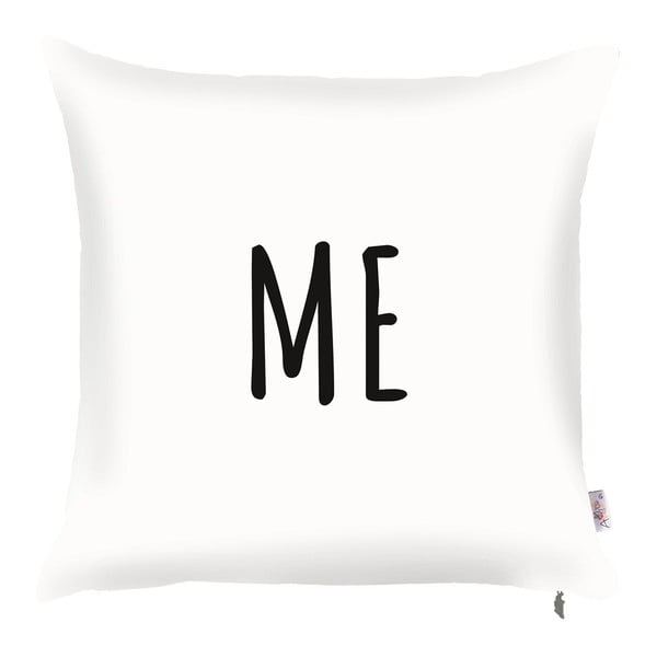 Biała poszewka na poduszkę Mike & Co. NEW YORK Me, 43x43 cm