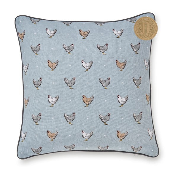 Niebieska bawełniana poduszka Cooksmart ® Farmers Kitchen, 45x45 cm-image-2