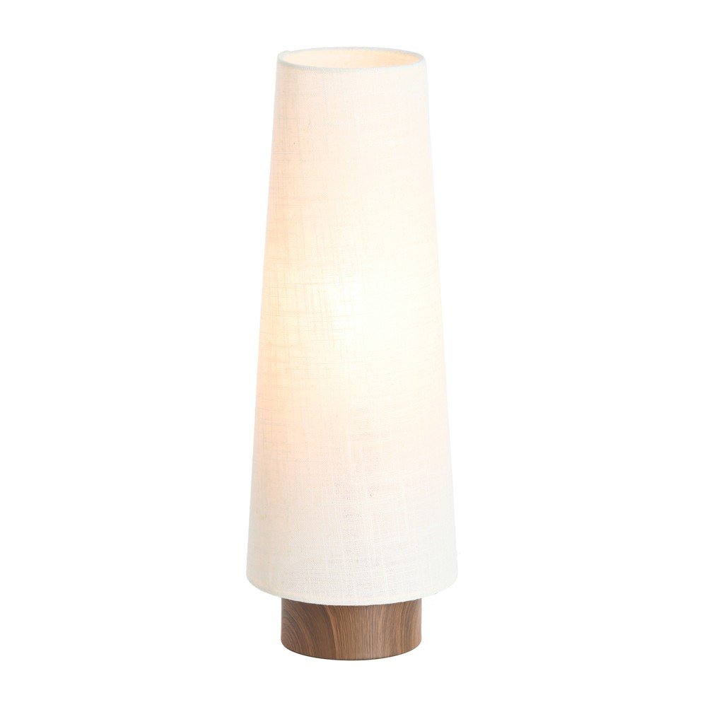 Kremowa metalowa lampa stołowa z tekstylnym kloszem (wysokość 42 cm) Howie – Light & Living (zdjęcie 2)