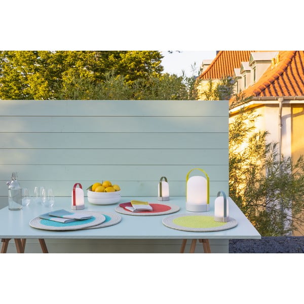 Biała lampa stołowa LED ze ściemniaczem (wysokość 15 cm) Uri – Remember-image-1