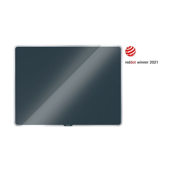 Szara szklana tablica magnetyczna Leitz Cosy, 60x40 cm-image-2