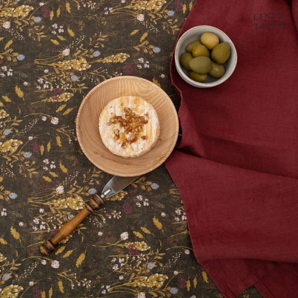 Lniana ścierka 45x65 cm Marsala – Linen Tales-image-3