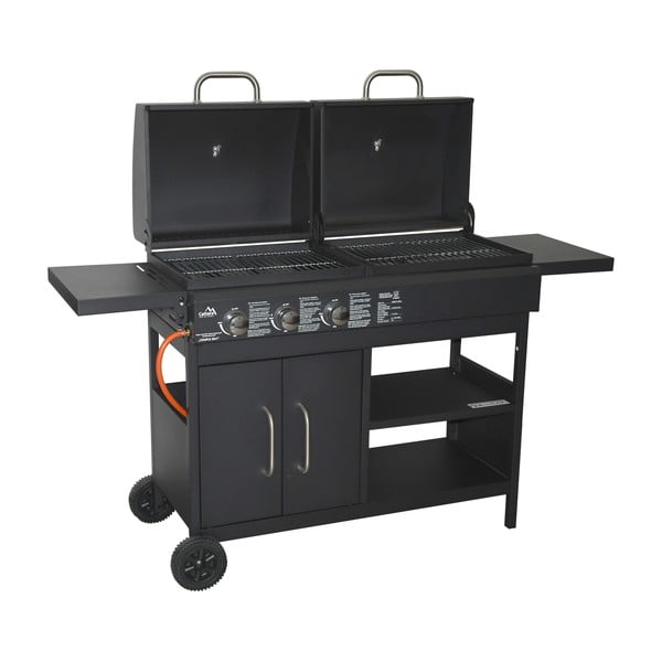 Grill gazowy/na węgiel drzewny Couple – Cattara-image-2