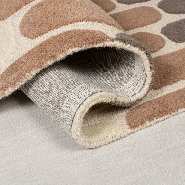 Brązowo-beżowy dywan wełniany Flair Rugs Fossil, 200x290 cm-image-1