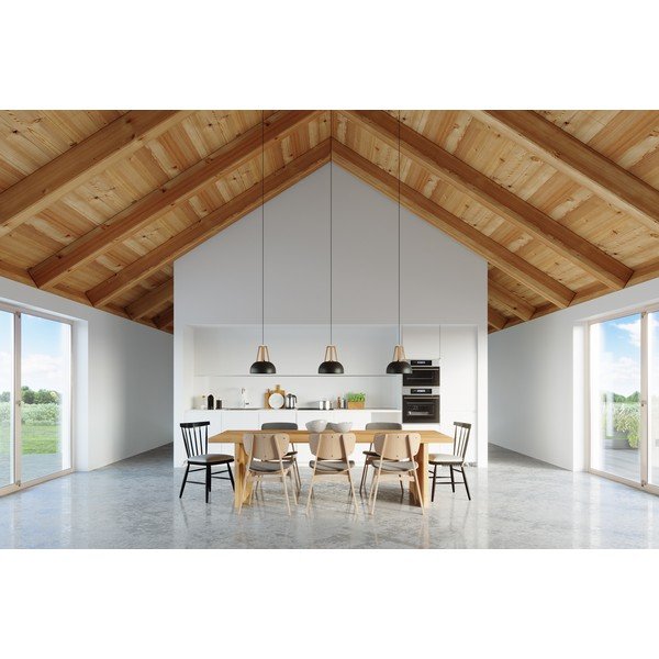 Czarno-beżowa lampa wisząca Sollux Olla-image-4