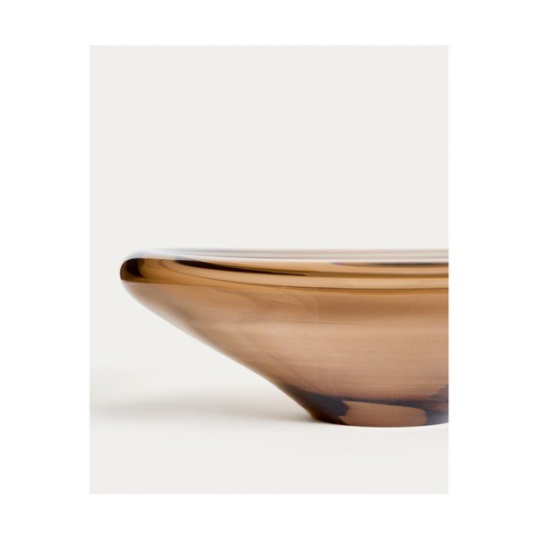 Beżowa szklana misa ø 27 cm Zolira – Kave Home-image-3