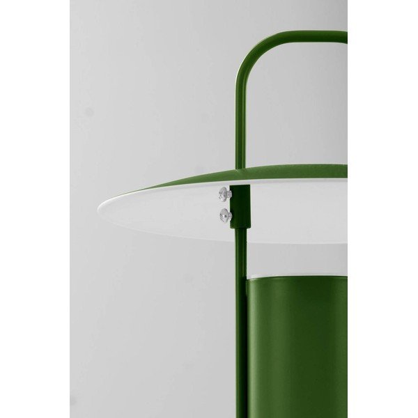Zielona metalowa lampa stołowa LED ze ściemniaczem (wysokość 24 cm) Venna – Jotex-image-4
