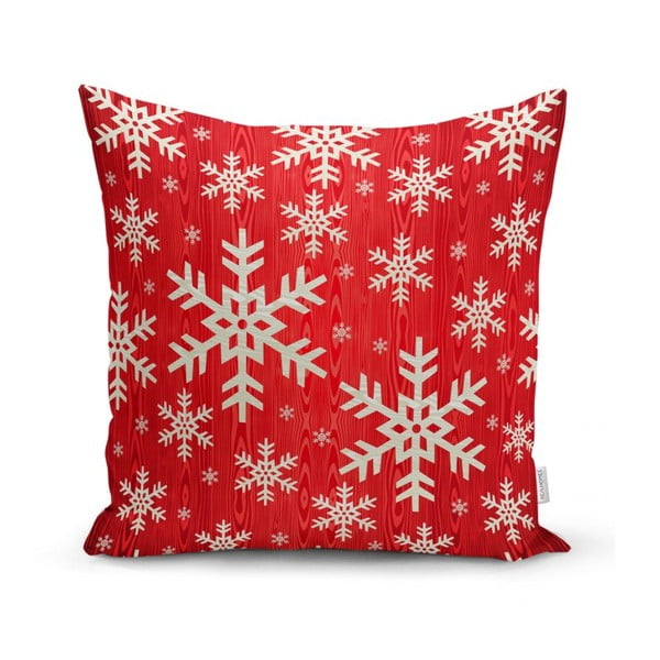 Zestaw 4 świątecznych poszewek na poduszki i bieżnika Minimalist Cushion Covers Joy-image-3